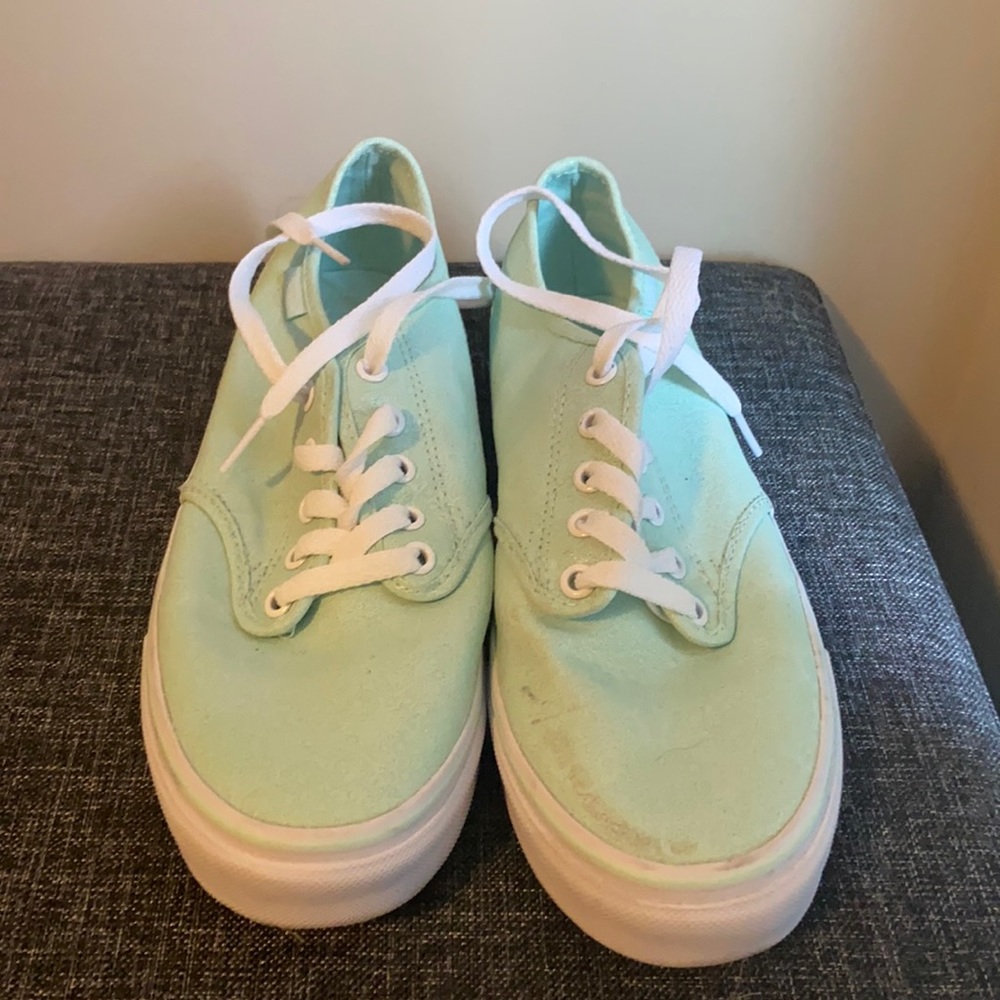 Vans mint green